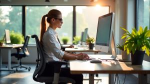 Ergonomische Arbeitsplätze: Gesundheit, Sicherheit, Effizienz im Unternehmen